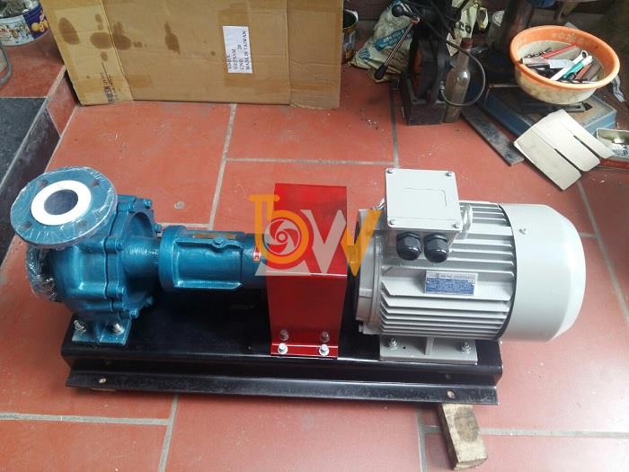 Bơm tuần hoàn dầu nóng công nghiệp RY65-40-250A lưu lượng 20 m3/h, công suất 7.5 kW, cột áp 51 m