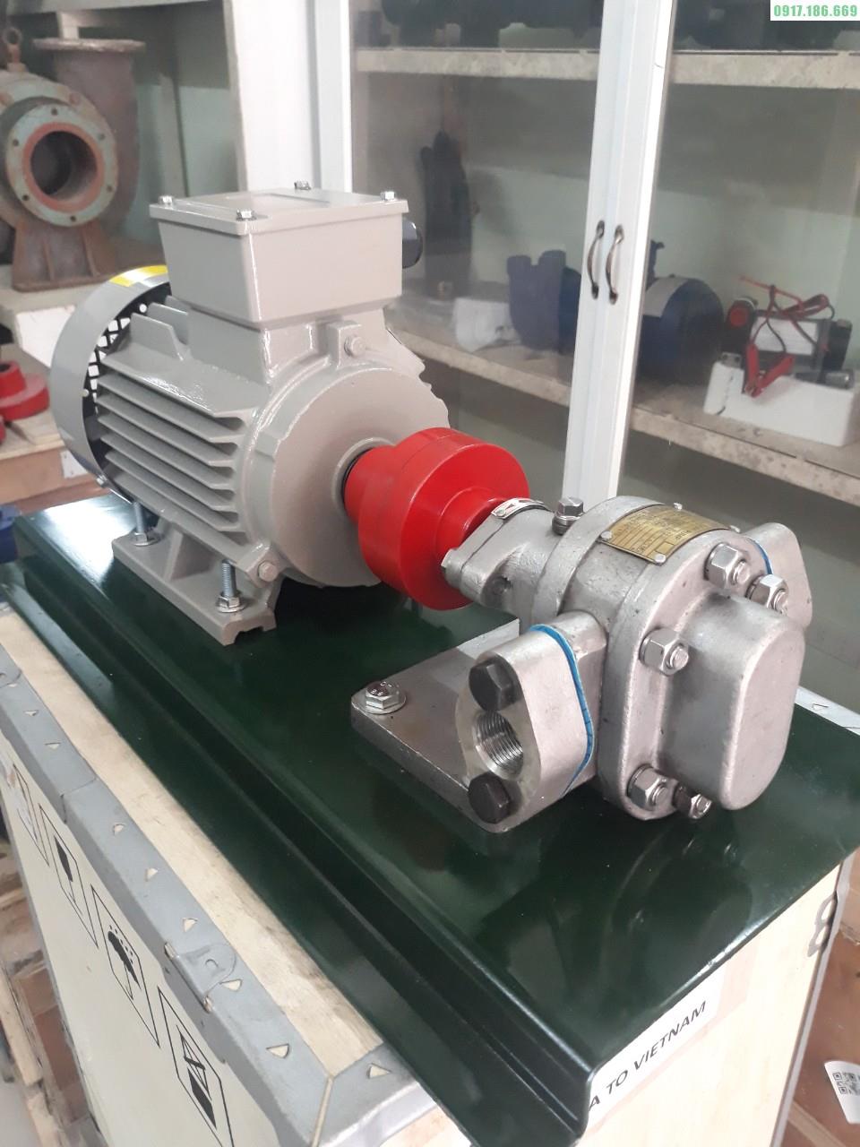Bán Máy bơm hóa chất dung môi đậm đặc dạng bánh răng chính hãng